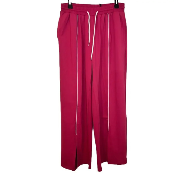 Urban Outfitters Pants - Urban Outfitters Daisy Street Wide-Leg Track Pant Large